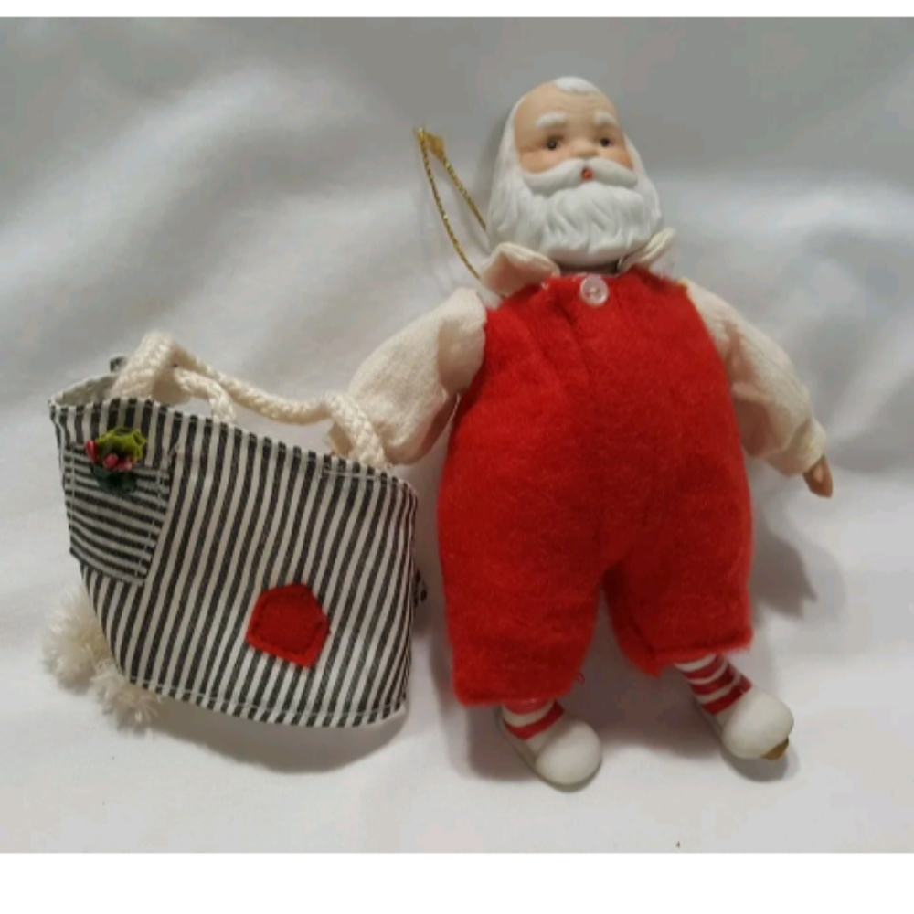 Vintage rare gift Santa for tree